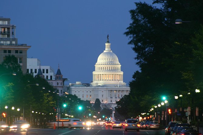 3-4 Hour Private DC City Moonlight Tour by Van - Tour Highlights