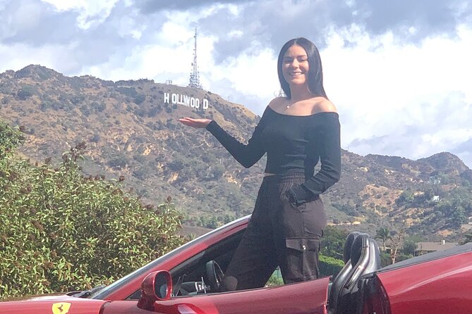 30-Minute Private Ferrari Driving Tour To Hollywood Sign