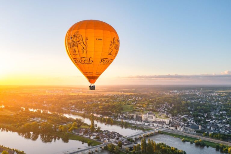 Amboise Hot-Air Balloon Sunset Ride Over the Loire Valley