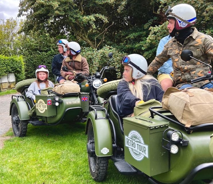 Bayeux: 2-Hour Tour of the D-Day Beaches, by Vintage Sidecar - Exploring Normandy American Cemetery