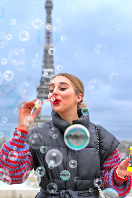 Bubble Photo Tour at the Eiffel Tower