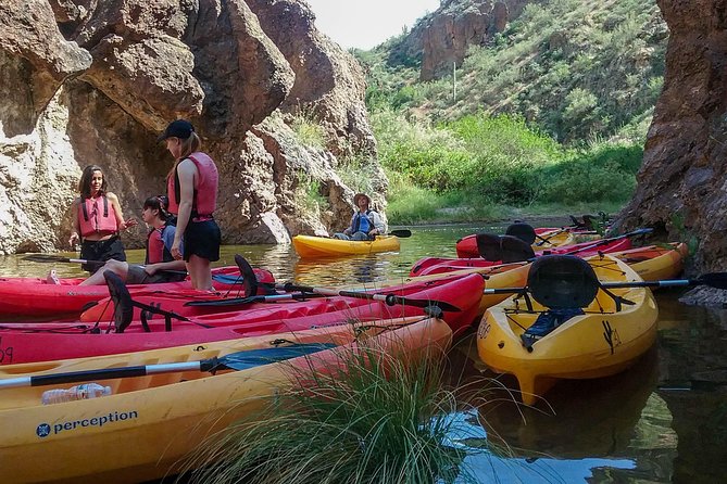Canyon & Cliffside Kayaking on Saguaro Lake - Activity Details