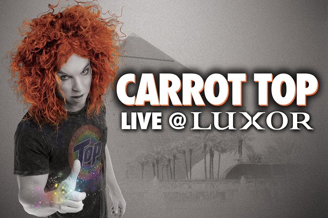 Carrot Top at the Luxor Hotel and Casino - Carrot Tops Show Details