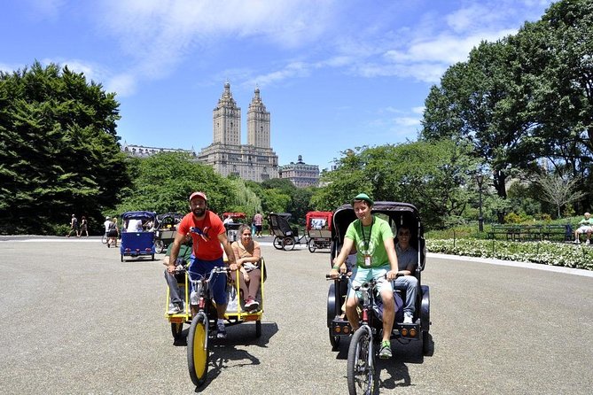 Central Park Guided Pedicab Tours