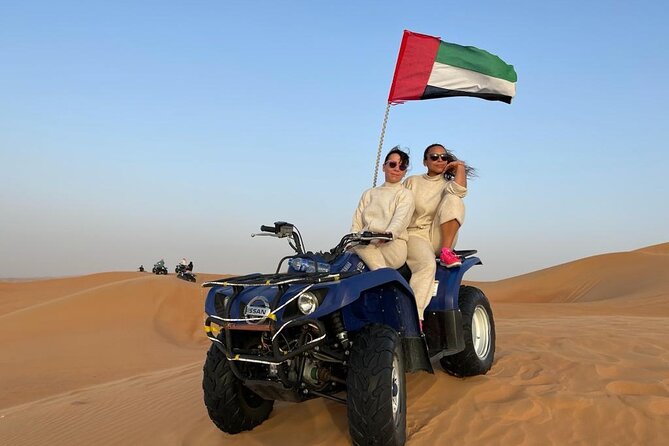 Dubai Dunes Safari With Quad Bike, Camel Ride, BBQ Dinner & Live Shows - Thrilling Dune Bashing Experience