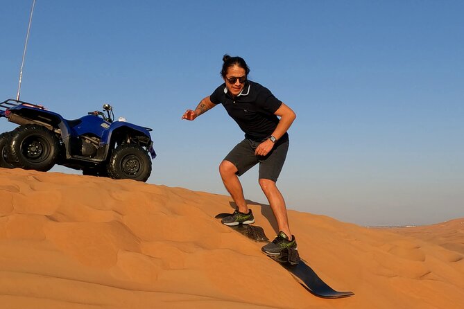 Dubai: Jeep Desert Safari, Camel Riding, ATV & Sandboarding - Tour Details