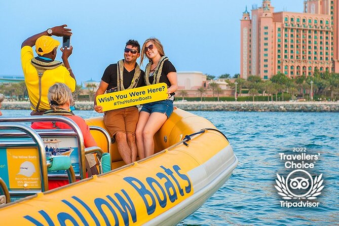 Dubai Marina Guided Sightseeing High-Speed Boat Tour