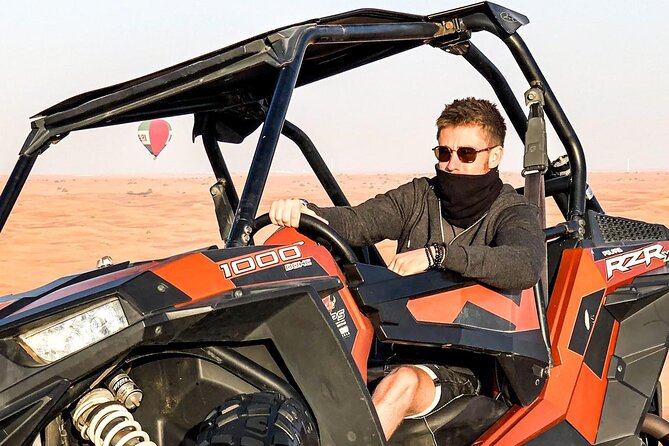 Dubai Morning Buggy Dunes Safari With Sandboarding & Camel Ride - Overview of the Experience