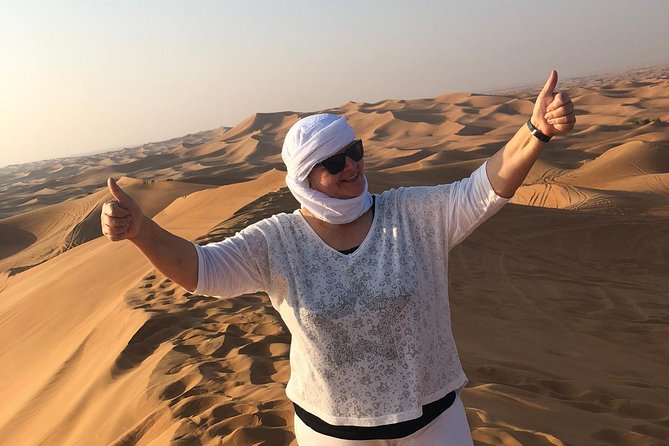 Dubai: Unique MORNING Quad Bike Red Dunes Safari - Tour Overview