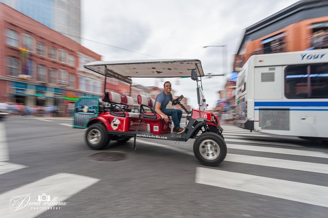 Explore the City of Nashville Sightseeing Tour by Golf Cart - Tour Details