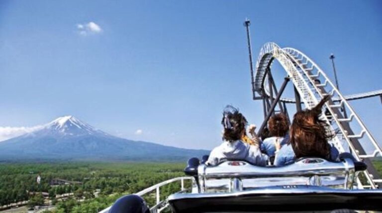 Fuji-Q Highland 1-Day Pass With Private Transfer
