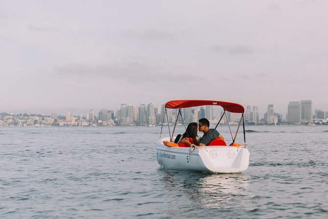Glow Pedal Boat Rental in San Diego Bay! Night Date Idea!