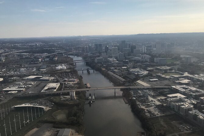 Helicopter Tour of Downtown Nashville