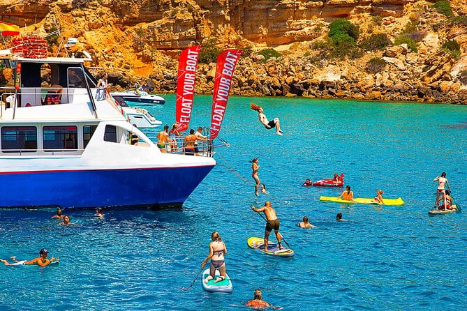 Ibiza Beach Hopping Cruise With Paddleboards, Drinks and Food. 6h - Overview of the Cruise