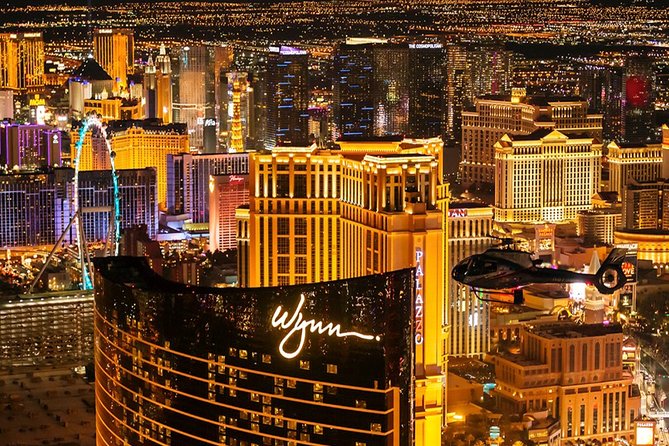 Las Vegas Strip Helicopter Night Flight With Optional Transport - Booking Details