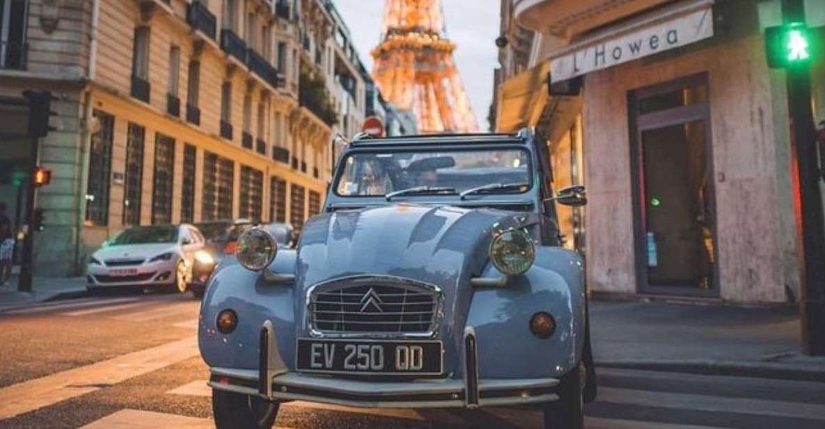 LGBTQIA+ Proposal: French Vintage Car Tour - Photographer 1h - Vintage Car Tour in Paris