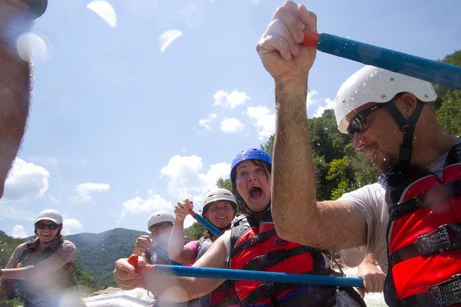 Lower New River Whitewater Rafting Trip - Teamwork and Steering the Raft