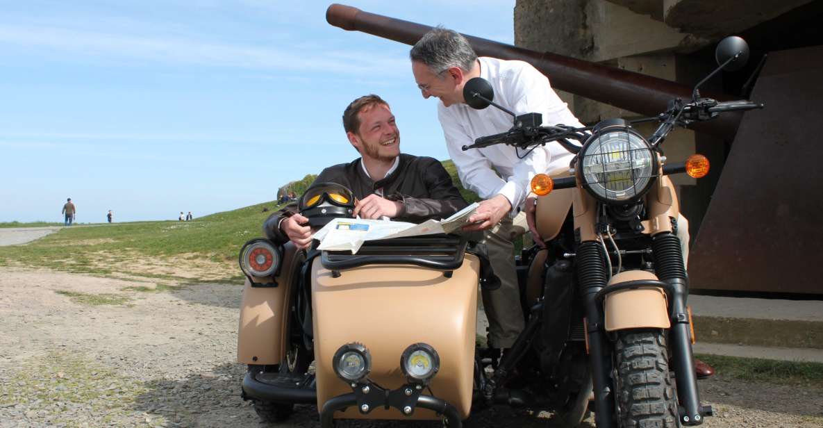 Normandy World War II Private 2 Hours Sidecar Tour Bayeux - Pickup and Drop-off
