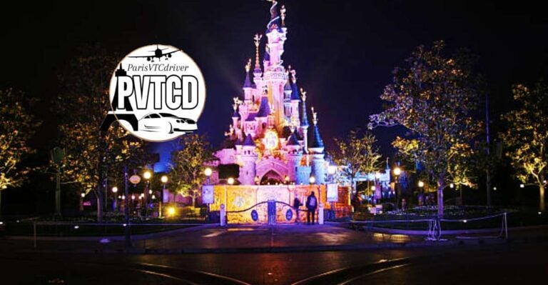 Paris: Disneyland Entry Ticket & Private Round-Trip Transfer