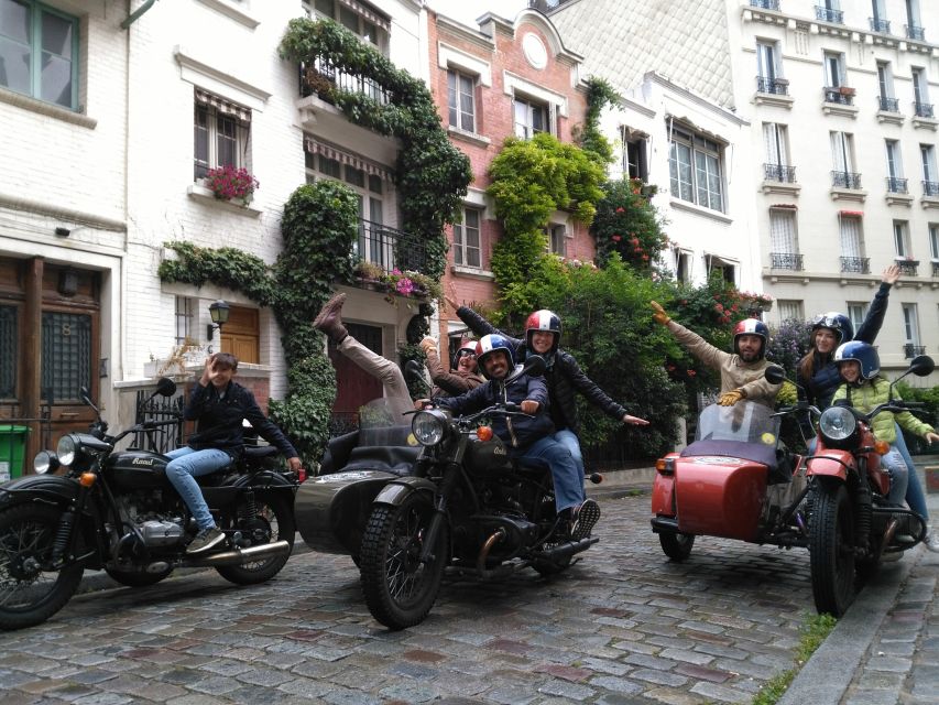 Paris Vintage Sidecar Premium & Private Half-Day Tour - Tour Overview