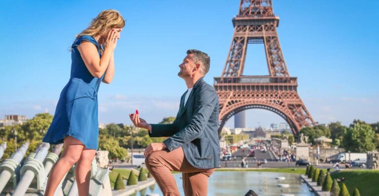 Parisian Proposal Perfection. Photography/Reels & Planning