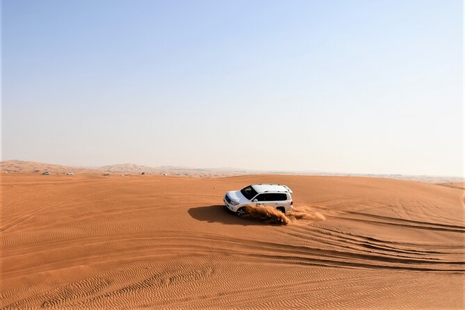 Premium Red Dunes Bashing With Quad Bike, Camel, Falcon &Vip Camp - Included Activities