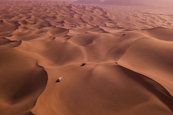 Private Desert Safari Half Day(4hrs) || Inland Sea Visit || Camel Ride - Meeting & Pickup
