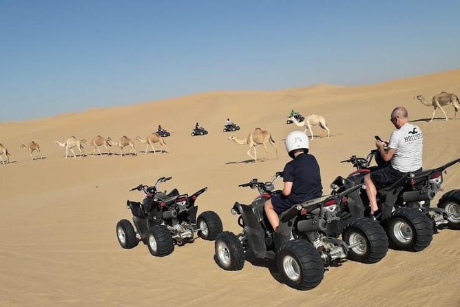 Private Quad Bike Tour Through Deep Desert in Dubai