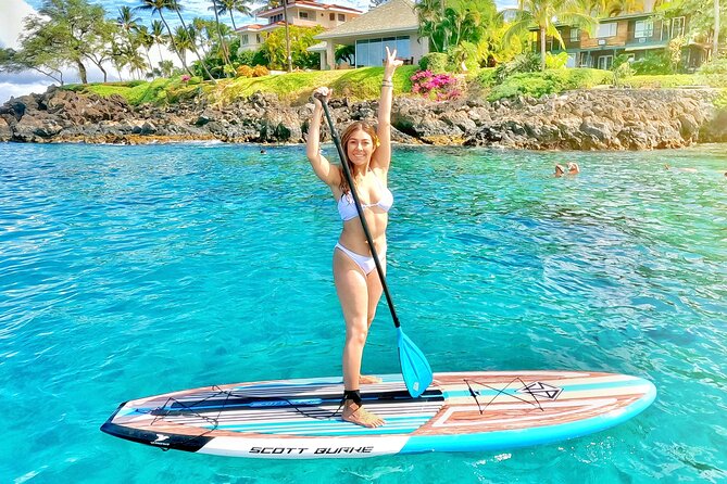 Private Stand Up Paddle Boarding Tour in Turtle Town, Maui