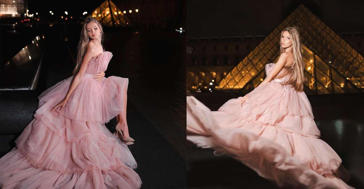 Pro Photo Session at The Eiffel Tower - Rental Dress - Activity Details