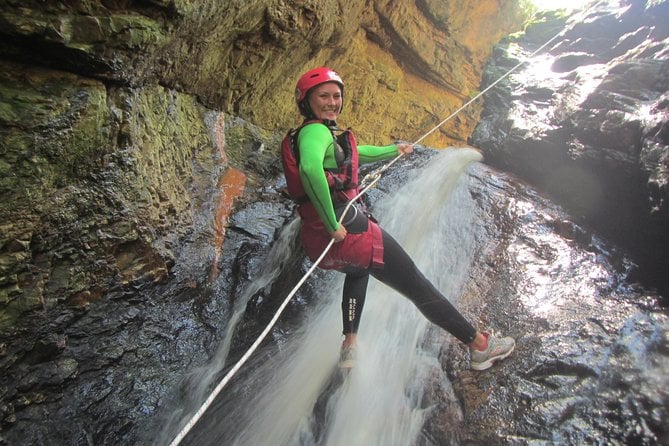 Short Canyoning Trip in The Crags - Overview of Canyoning Adventure