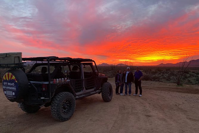 Sonoran Desert Jeep Tour at Sunset - Tour Description