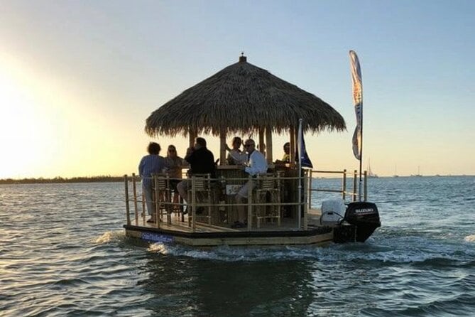 Tiki Boat - Clearwater - The Only Authentic Floating Tiki Bar - Overview of the Floating Tiki Bar