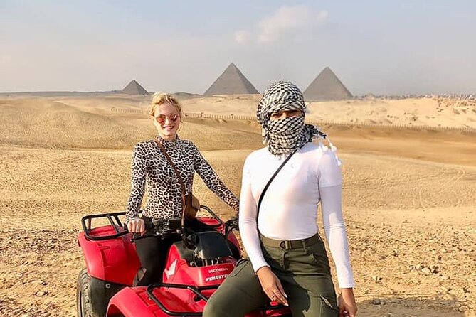 VIP Private Tour Giza Pyramids, Sphinx , Camel Ride and Quad Bike - Overview of the Tour