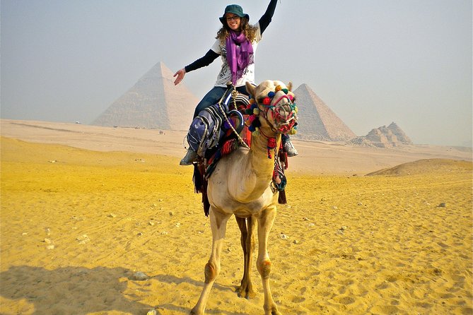 VIP Private Tour Giza Pyramids Sphinx ,Camel,Inside Pyramid