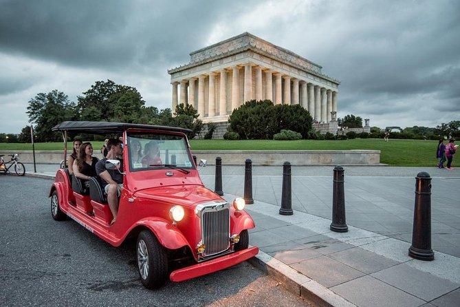 Washington DC by Moonlight Electric Cart Tour - Tour Overview