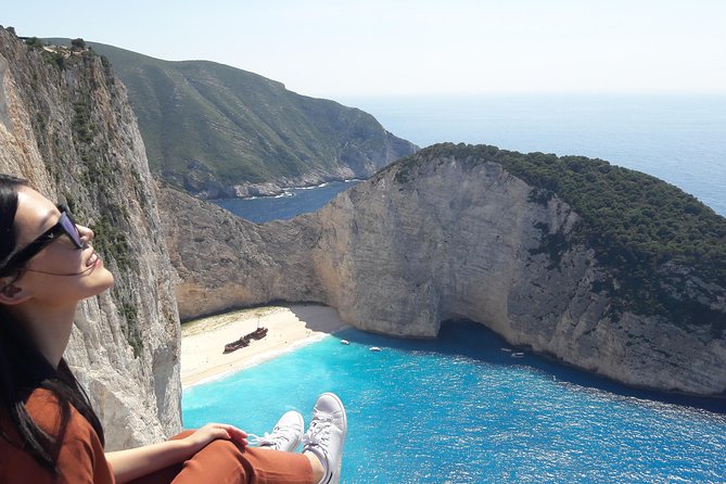 Zakynthos : One Day Small Group Tour to Navagio Beach Blue Caves & Top View - Tour Overview