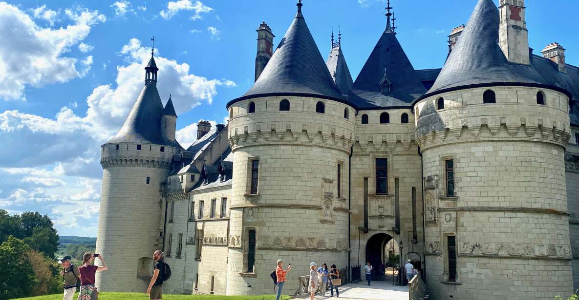 2 Days VIP Individually 6 Loire Castles From Paris Mercedes - Day 1 Itinerary