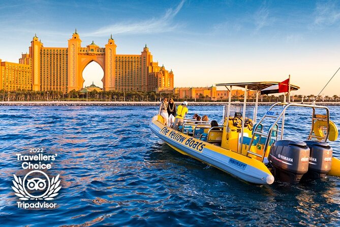 99 Minutes Premium Tour : Dubai Marina, Atlantis & Burj Al Arab - High-speed RIB Sightseeing