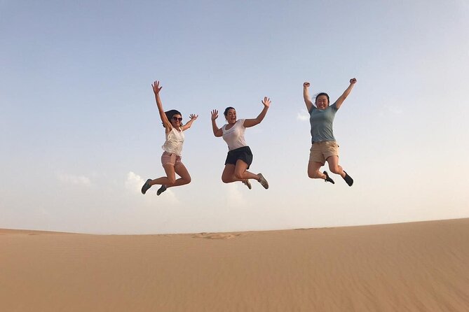 Abu Dhabi: 7-Hours Desert Safari With Bbq, Camel Ride & Sandboarding - Camel Farm and Sand Boarding