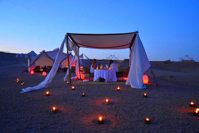 Agafay Desert Sunset, Camel Ride and Dinner From Marrakech - Private Sunset Camel Ride