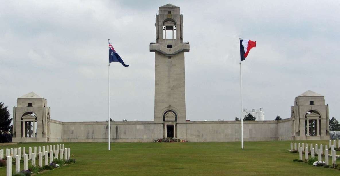 Amiens, Australian Imperial Force on the Somme in WWI - Itinerary