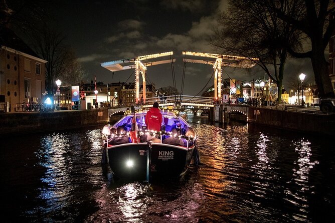 Amsterdam Canal Cruise With Live Guide and Unlimited Drinks - Meeting Point and Pickup