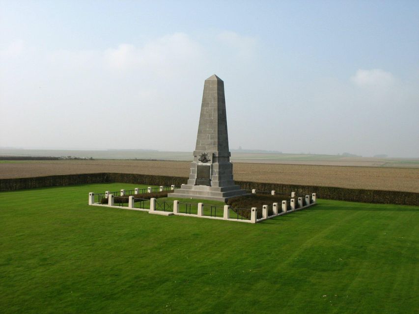 Battle of the Somme WWI Battlefield From Amiens - Honoring the Fallen at Memorials