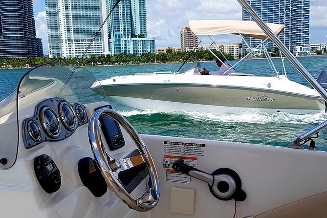 Best Miami Self-Driving Boat Rental! - Inclusions and Amenities
