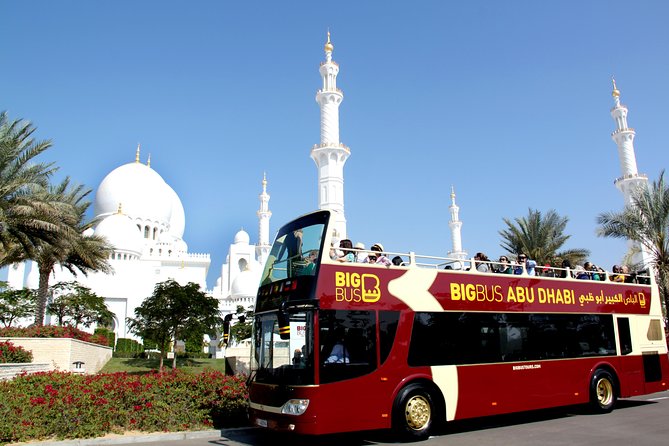 Big Bus Abu Dhabi Hop-On Hop-Off With Sheikh Zayed Mosque Tour - Tour Highlights
