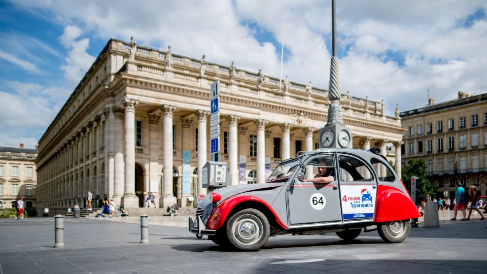 Bordeaux: Private Tour in a Citroën 2CV 3h - Pickup and Drop-off