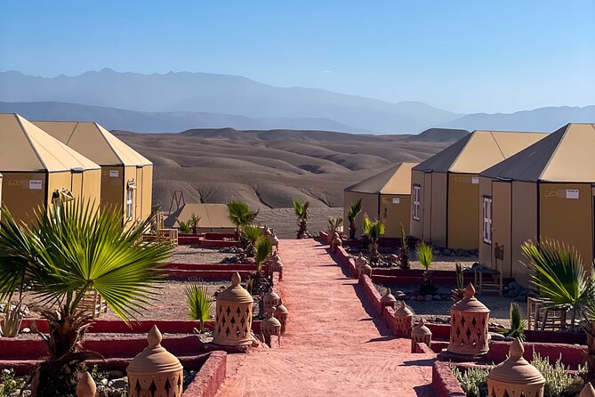 Day Pass at Agafay Desert: Pool, Lunch, When & Camel Ride - Inclusions