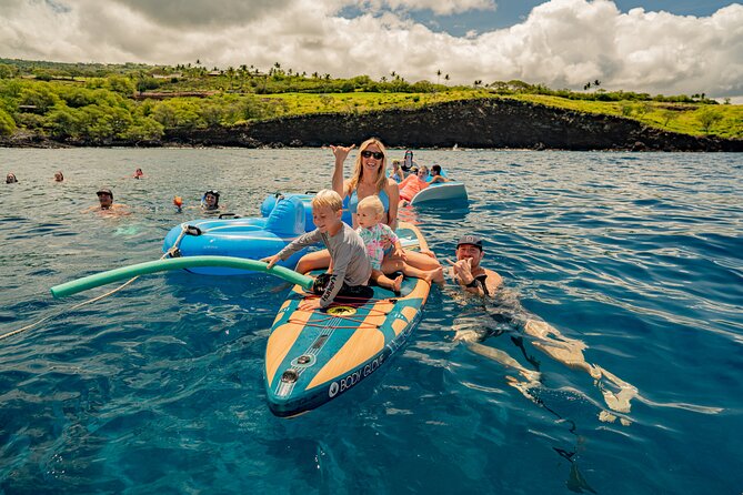 Deluxe Snorkel & Dolphin Watch Aboard a Luxury Catamaran From Kailua-Kona - Crystal Clear Snorkeling Experience