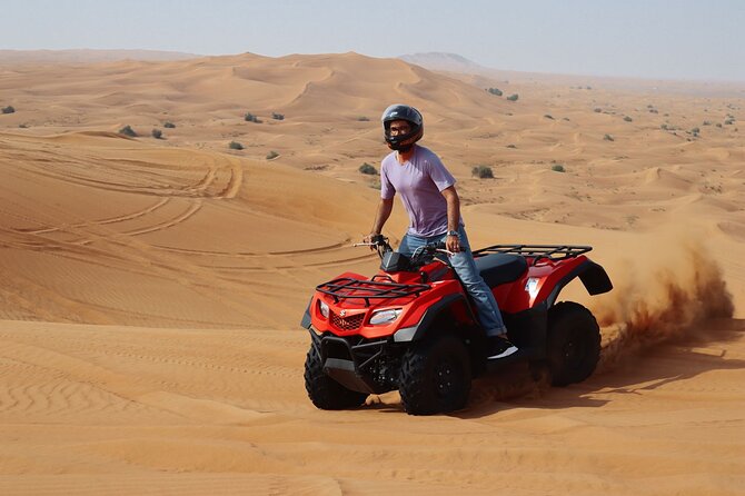 Dubai: Jeep Desert Safari, Camel Riding, ATV & Sandboarding - Included Activities